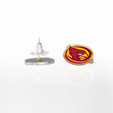 Fan Frenzy Gifts Iowa State Cyclones Officially Licensed Post Earrings